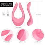 Satisfyer Partner Multifun 2 Couples Vibrator in Pink