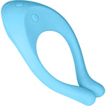 Satisfyer Partner Multifun Couples Vibrator in Light Blue