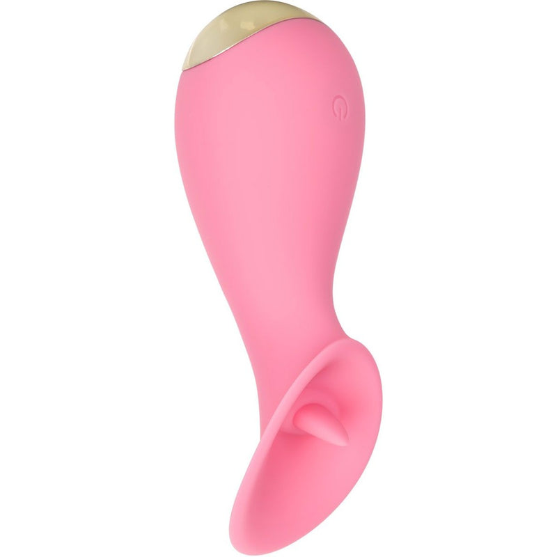 Slay #TickleMe Silicone Clitoral Vibrator in Pink