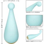 Slay #ThrillMe Silicone Vibrator in Blue