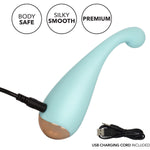 Slay #ThrillMe Silicone Vibrator in Blue