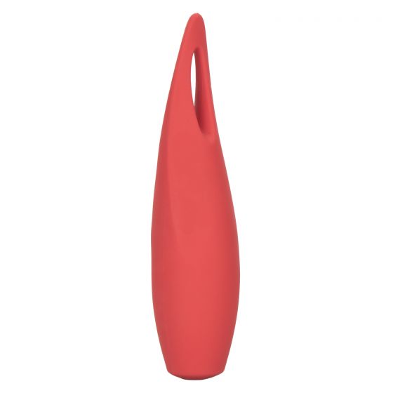 Red Hot Spark Silicone Vibrator - Red Mansion