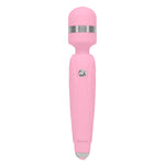 Pillow Talk Cheeky Vibrating Massage Wand in Pink - Red Mansion