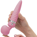 Pillow Talk Sultry Massage Wand Vibrator in Pink