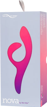 We-Vibe Nova G-Spot Rabbit Vibrator in Pink - Red Mansion