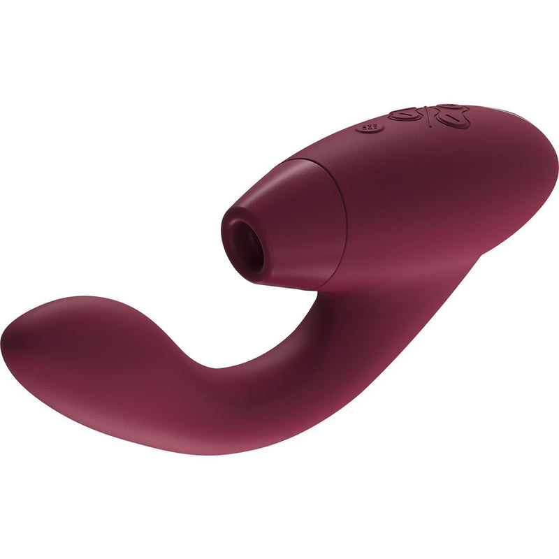 Womanizer DUO Clitoral G-Spot Vibrator in Bordeaux