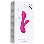 The Silver Swan Dual Vibrator in Pink