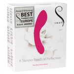 The Mini Swan Wand Vibrator in Pink