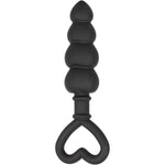 Silicone Love Probe in Black - Red Mansion