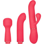 In Touch Passion Trio Vibrator in Pink