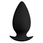 Large Radical Butt Plug in Black