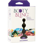 Booty Bling Jewelled Silicone Anal Beads in Purple - Red Mansion