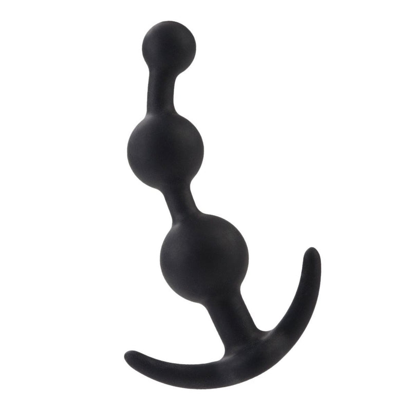 Booty Call Booty Beads Butt Plug in Black