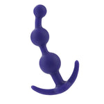 Booty Call Booty Beads Butt Plug in Purple - Red Mansion