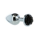 Lux Active Black Rose Butt Plug