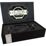 Lux LX3+ Vibrating Silicone Male Prostate Stimulator in Black - Red Mansion