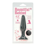 Beautiful Behind Butt Plug 4.5" in Black