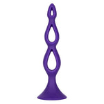 Booty Call Silicone Triple Probe in Purple - Red Mansion