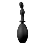 Freshen Pump Ripple Anal Douche 5" in Black