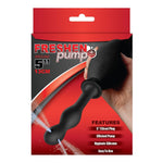 Freshen Pump Ripple Anal Douche 5" in Black