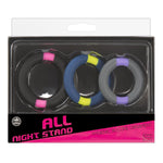 All Night Stand Silicone Cock Rings