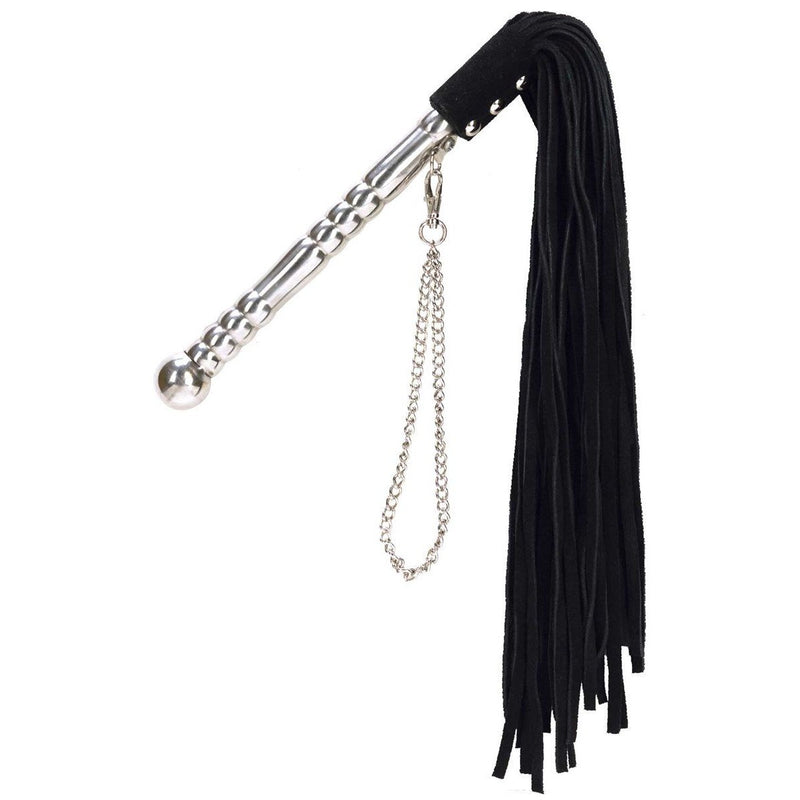 Silver Handle BDSM Flogger