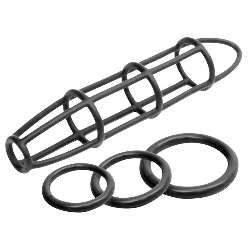 Fetish Fantasy Elite Cockcage and Ring Set