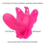 Venus Butterfly Silicone Remote Venus Penis in Pink - Red Mansion