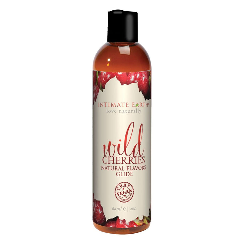 Natural Flavors Glide Lube 2 oz in Wild Cherries