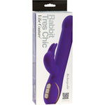 Vibe Couture Rabbit Tres Chic Undulating Vibrator in Purple - Red Mansion