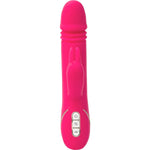 Vibe Couture Rabbit Skater Thrusting Vibrator in Pink - Red Mansion