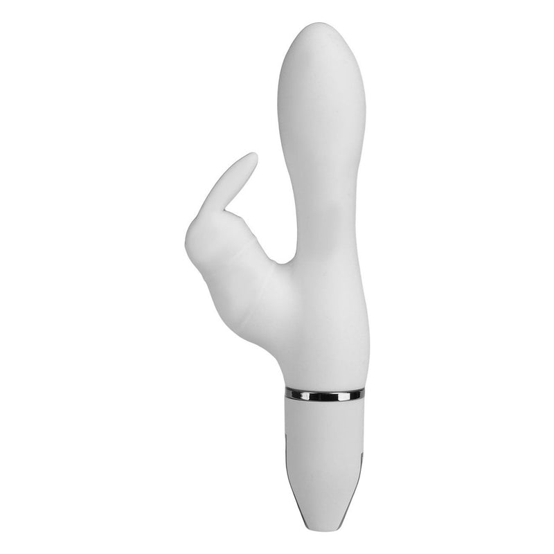 Crazy Performer Smooth Rabbit Vibrator 7" in White