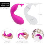 Swan Kiss Squeeze Control Clitoral Vibrator in Pink