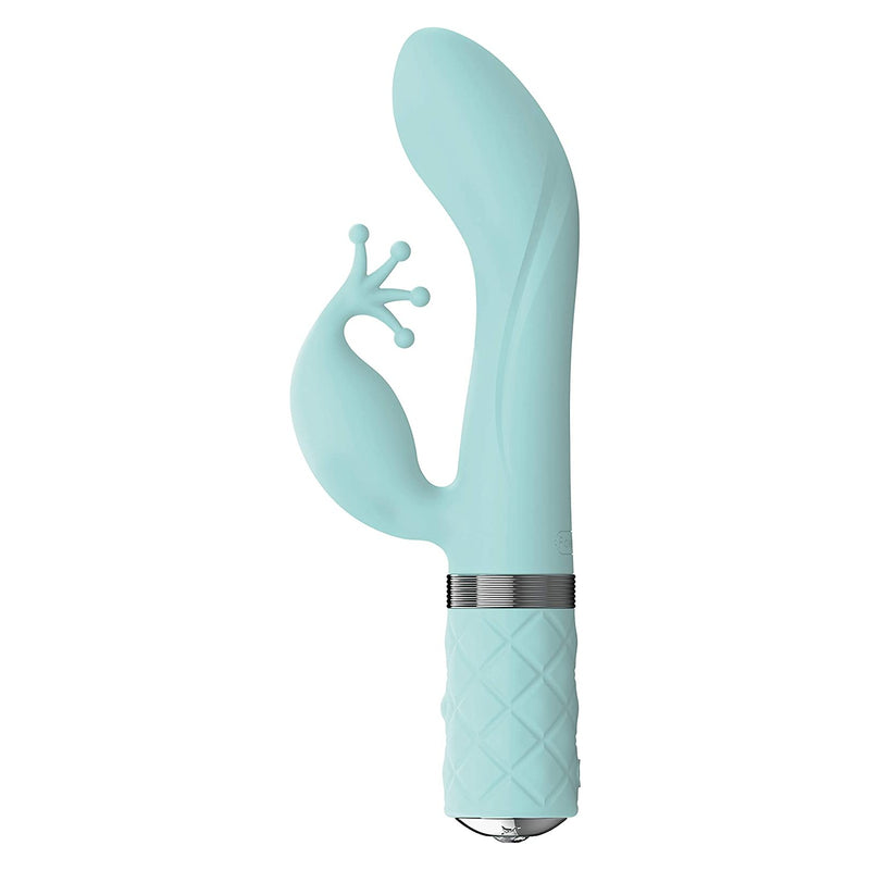 Pillow Talk Kinky Vibrator in Teal