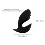 Booty Call Petite Probe Butt Plug in Black