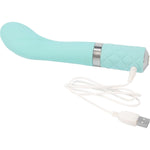 Pillow Talk Sassy G-Spot Vibrator in Teal - Red Mansion