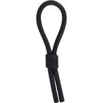 Silicone Stud Lasso in Black