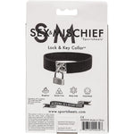 Sex & Mischief Lock & Key Collar - Red Mansion