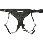 Sincerely Lace Strap On Harness in Black