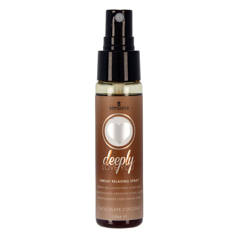 Deeply Love You Throat Relaxing Spray 1 oz in Chocolate Coconut