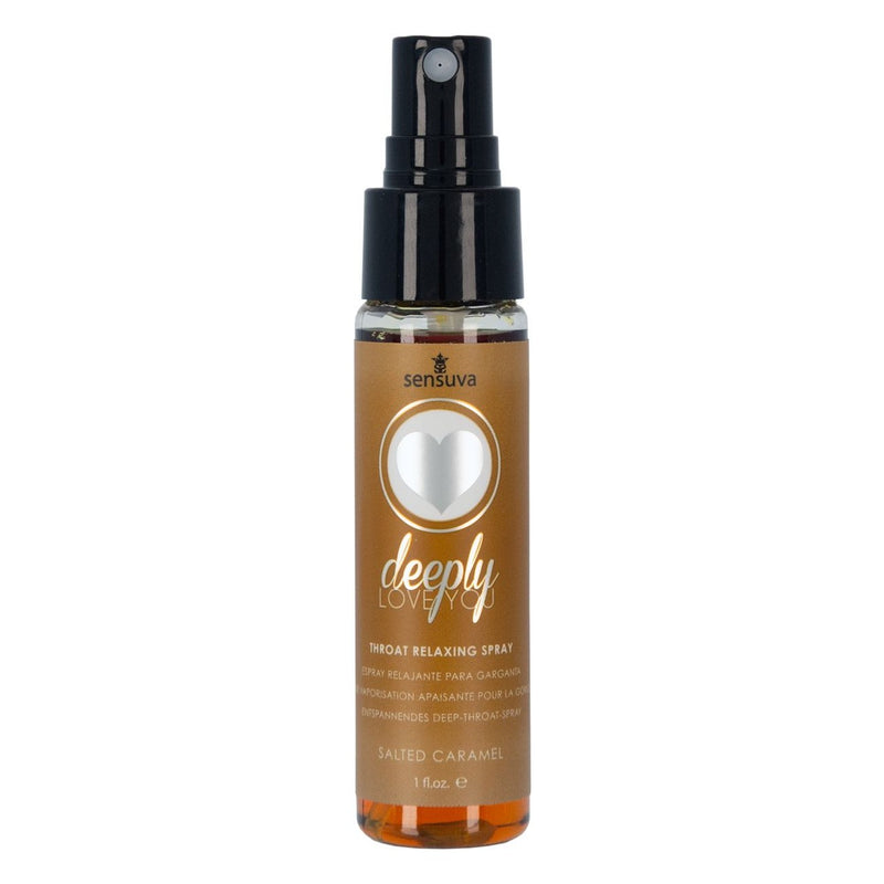 Deeply Love You Throat Relaxing Spray 1 oz in Salted Caramel